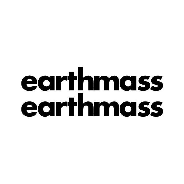 Earthmass Stickers – Sludge Doom Metal Decals (2-Pack)