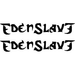 Edenslave Stickers – Thrash Metal Band Decals (2-Pack)