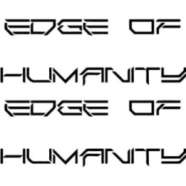 Edge of Humanity Stickers – Metal Band Decals (2-Pack)