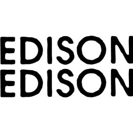 Edison Band Stickers – Rock Music Logo Decals (2-Pack)