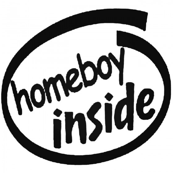 Homeboy Inside Decal Sticker