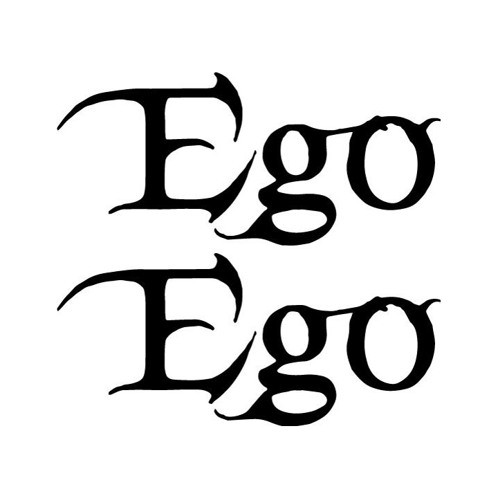 Ego Band Stickers – Alternative Rock Decals (2-Pack)