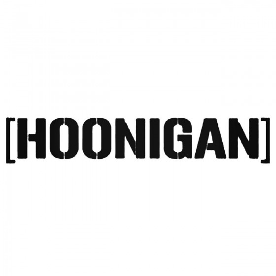 Hoonigan Jdm Japanese Decal...