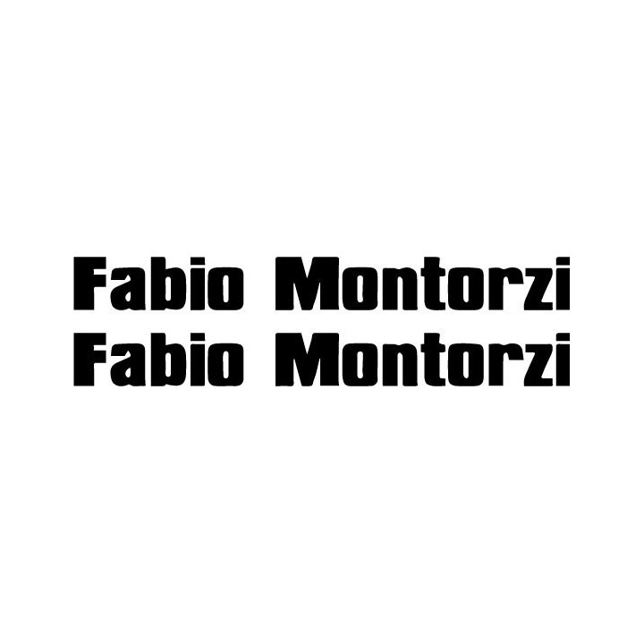 Fabio Montorzi Stickers – Blues Rock Artist Decals (2-Pack)