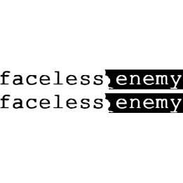 Faceless Enemy Stickers – Metal Band Decals (2-Pack)