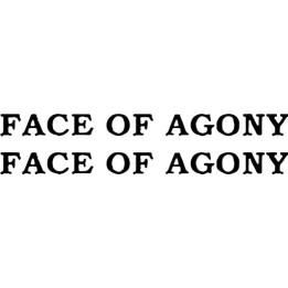 Face of Agony Stickers – Metal Band Decals (2-Pack)