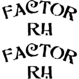 Factor RH Stickers – Spanish Rock Band Decals (2-Pack)
