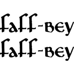 Faff-Bey Stickers – Finnish Thrash Metal Decals (2-Pack)
