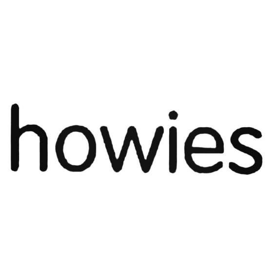 Howies Decal Sticker