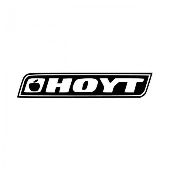 Hoyt Logo Vinyl Decal Sticker