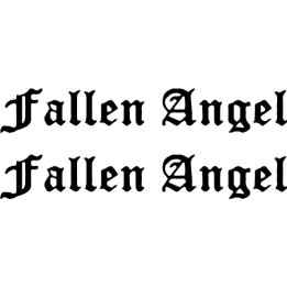 Fallen Angel Stickers – Heavy Metal Band Decals (2-Pack)