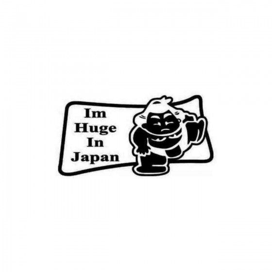 Huge In Japan Sumo Wrestler...