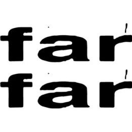 Far Band Stickers – Post-Hardcore Alt-Rock Decals (2-Pack)