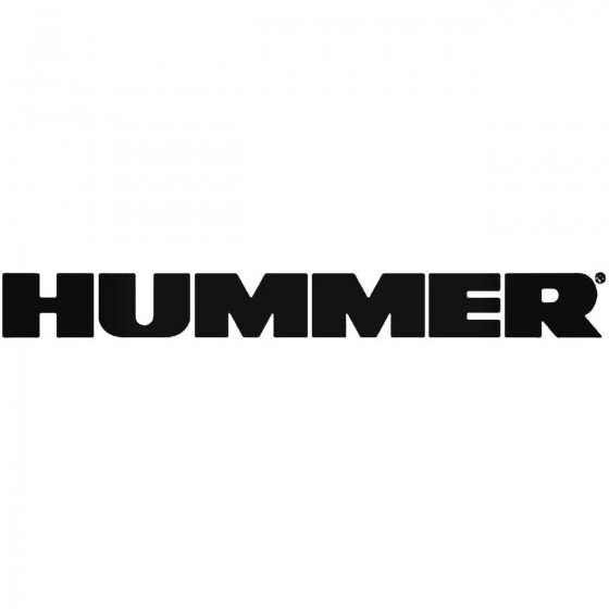 Hummer Vinyl Decal Sticker