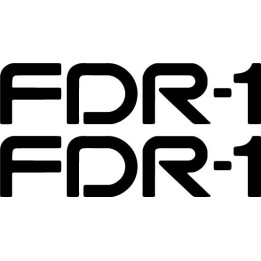 Fender Deluxe Reverb Stickers – FDR-1 Amp Decals (2-Pack)