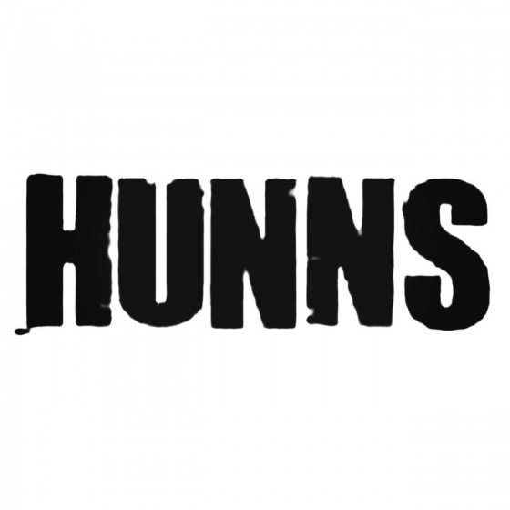 Hunns Sale Price Decal Sticker