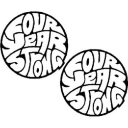 Four Year Strong Stickers – Pop Punk Decals (2-Pack)