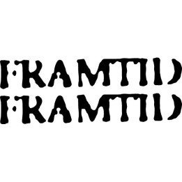 Framtid Stickers – Japanese Crust Punk Decals (2-Pack)