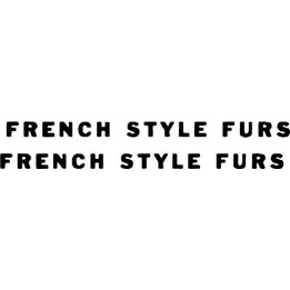 French Style Furs Stickers – Band Decals (2-Pack)