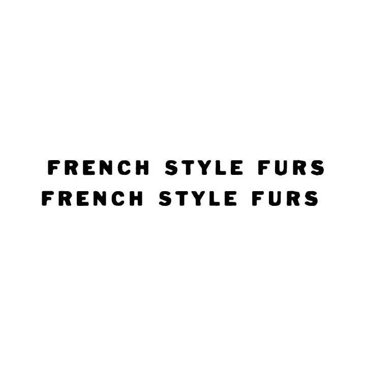 French Style Furs Stickers – Band Decals (2-Pack)