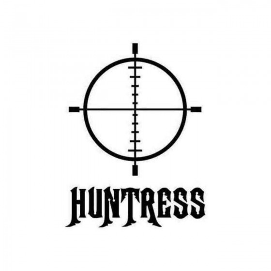 Huntress Style 2 Decal Sticker