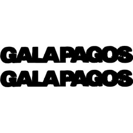Galapagos Band Stickers – Rock Music Decals (2-Pack)