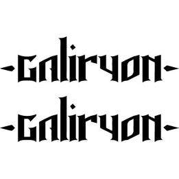 Galiryon Stickers – Symphonic Metal Band Decals (2-Pack)