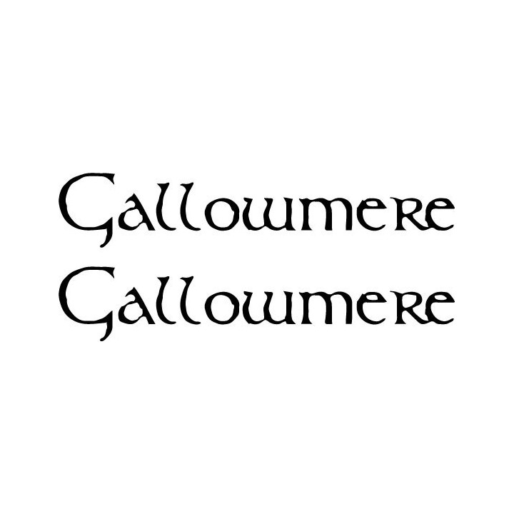 Gallowmere Stickers – Heavy Metal Band Decals (2-Pack)