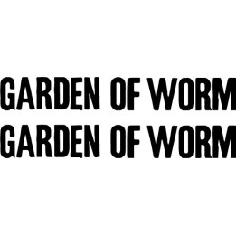Garden of Worm Stickers – Doom Metal Decals (2-Pack)