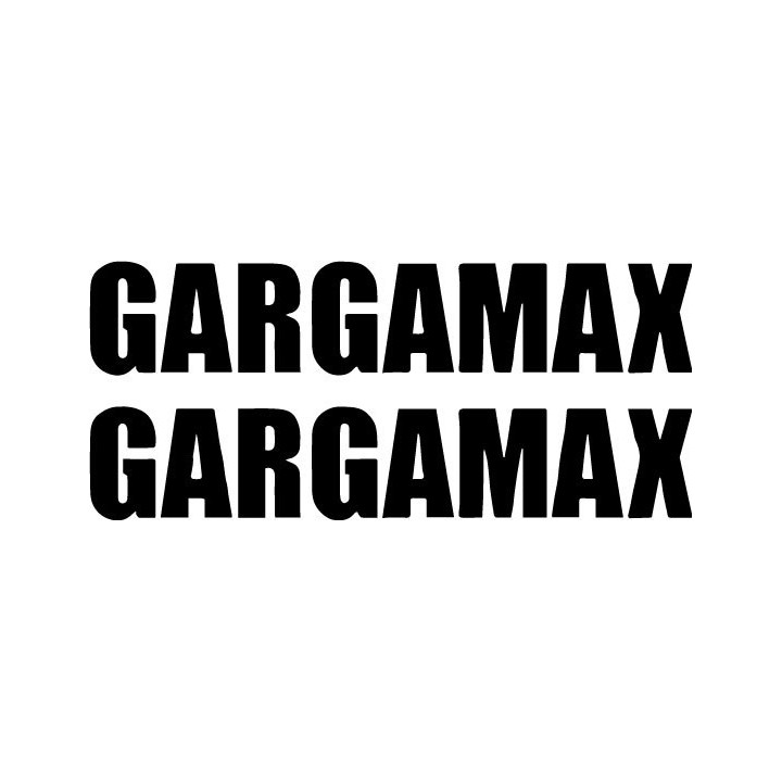 Gargamax Stickers – Stoner Rock Band Decals (2-Pack)