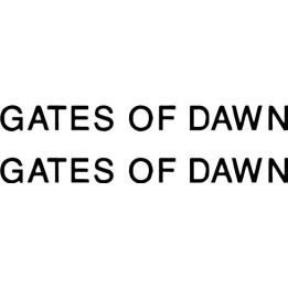 Gates of Dawn Stickers – Psychedelic Rock Decals (2-Pack)
