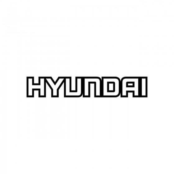Hyundai Contour Vinyl Decal...