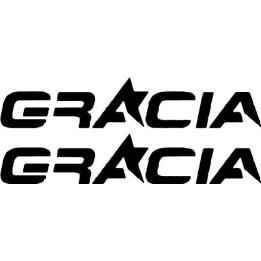 Gracia Band Stickers – Pop Rock Music Decals (2-Pack)