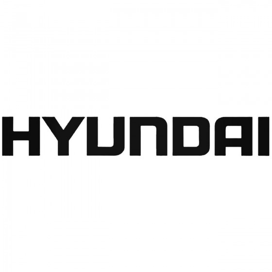 Hyundai Graphic Decal Sticker