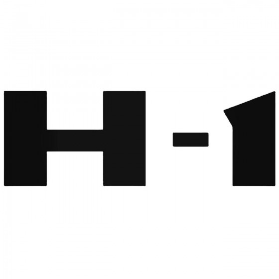 Hyundai H 1 Decal Sticker