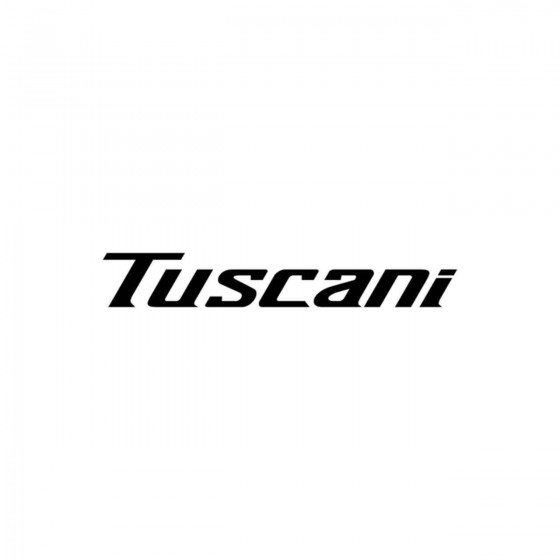 Hyundai Tuscani Vinyl Decal...