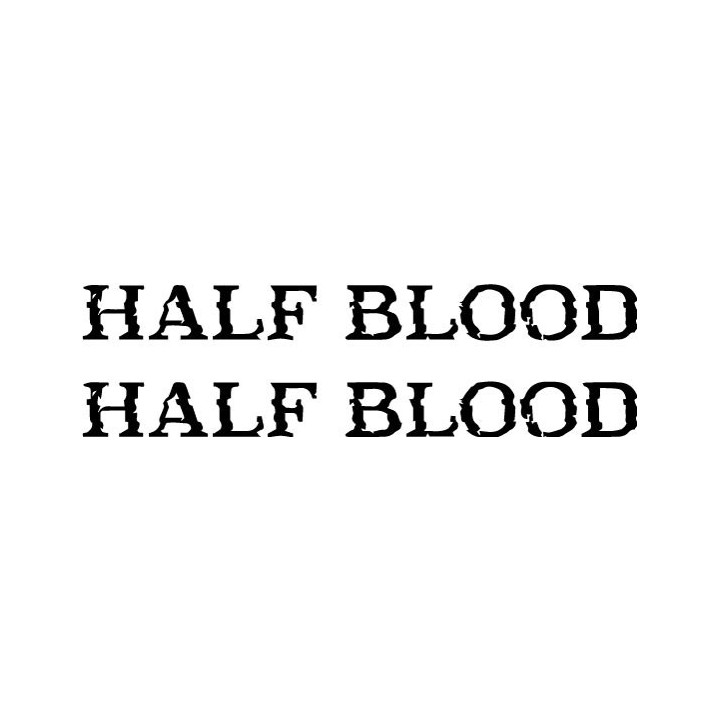 Half Blood Band Stickers – Metal Music Decals (2-Pack)