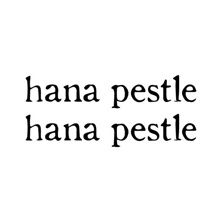 Hana Pestle Stickers – Indie Folk Music Decals (2-Pack)