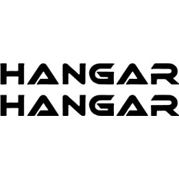 Hangar Band Stickers – Power Metal Decals (2-Pack)
