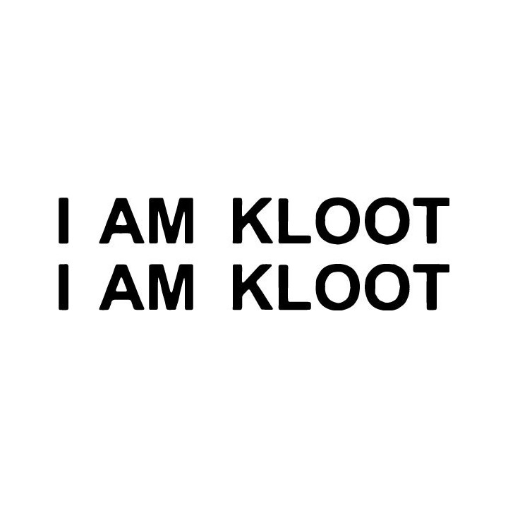 I Am Kloot Stickers – Indie Rock Band Decals (2-Pack)