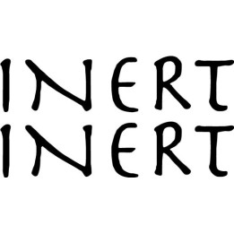 Inert Band Stickers – Industrial Metal Decals (2-Pack)