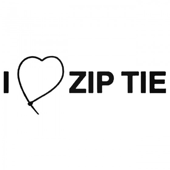 I Love Zip Tie Jdm Japanese...