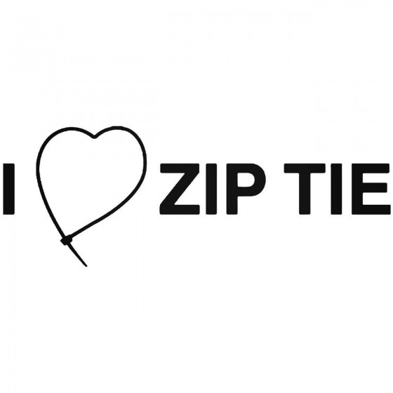 I Love Zip Tie Jdm Japanese...