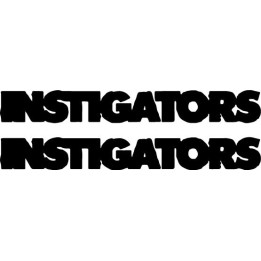 Instigators Stickers – UK Anarcho-Punk Decals (2-Pack)