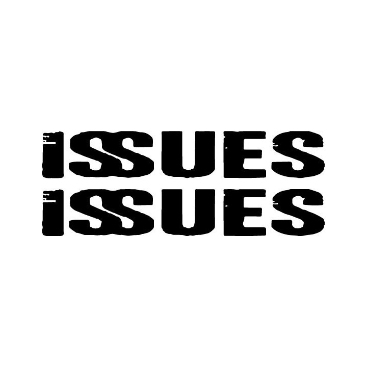 Issues Band Stickers – Metalcore Nu-Metal Decals (2-Pack)