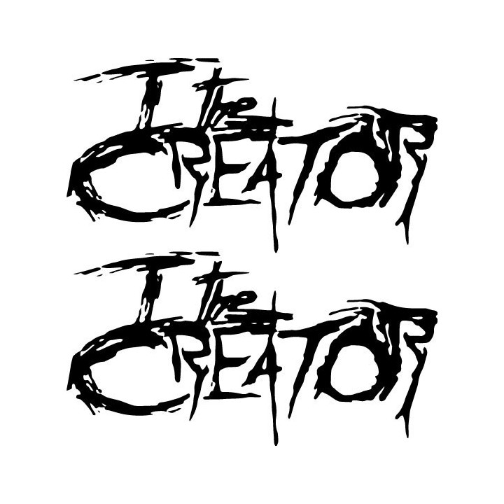 The Creator Band Stickers – Metalcore Decals (2-Pack)