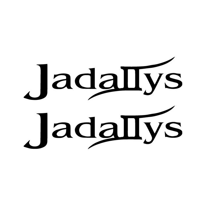 Jadallys Stickers – Band Logo Decals (2-Pack)