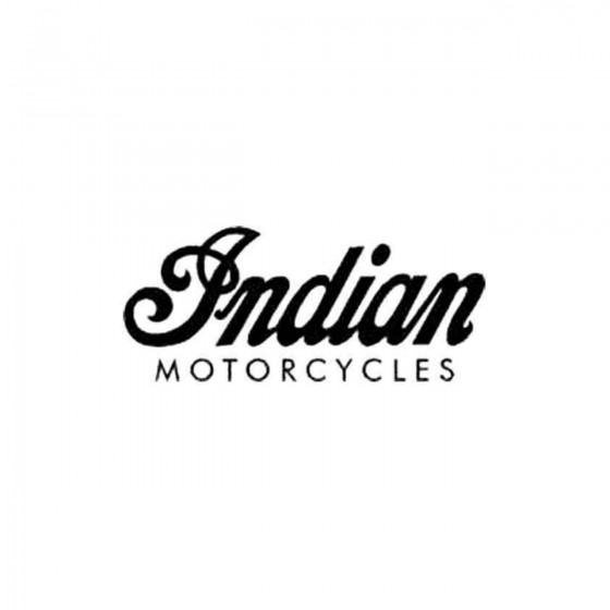 Indian Motorcycles Vinyl Decal