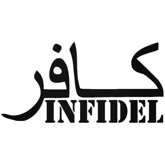 Infidel Arabic Writing 1...