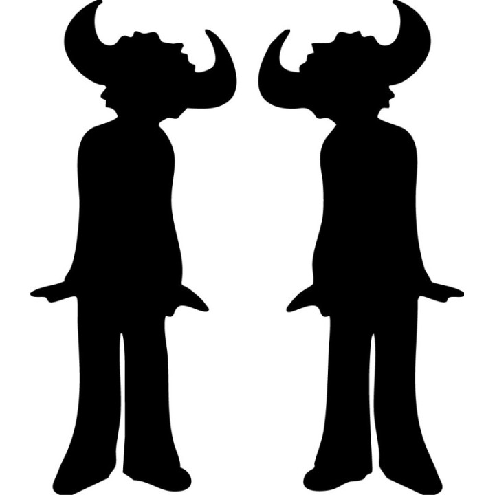 Jamiroquai Buffalo Man Stickers – Virtual Insanity (2-Pack)